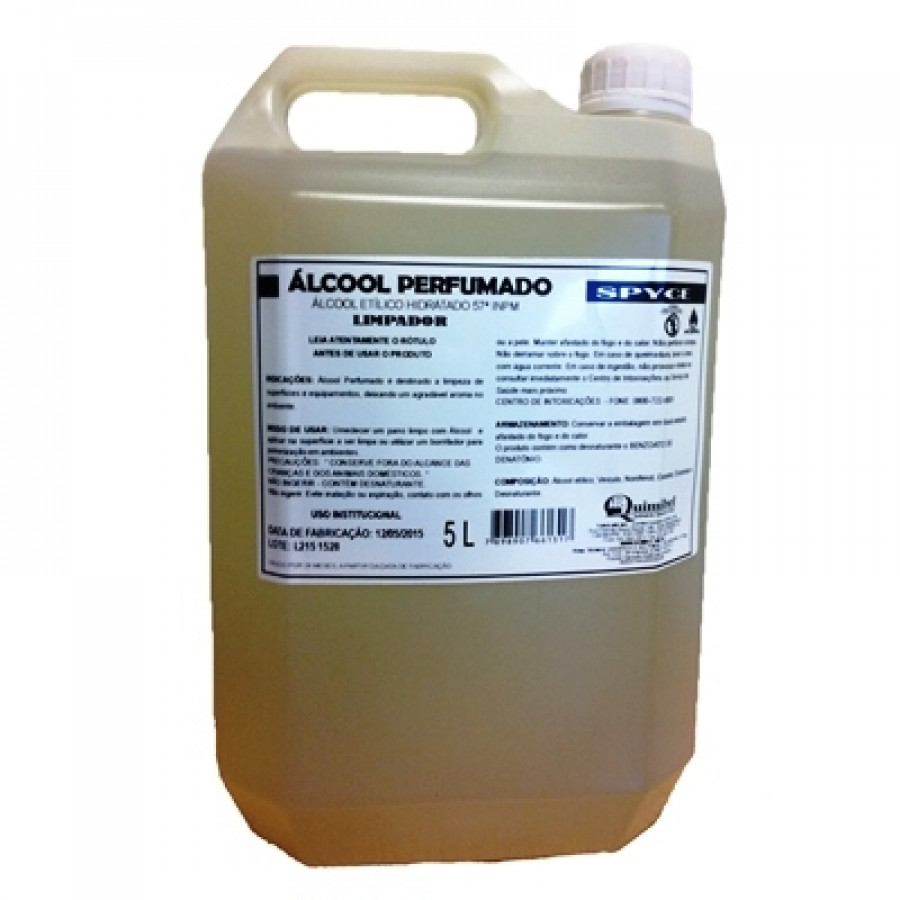 ÁLCOOL PERFUMADO SPYCE ORIGINAL 5L ÁLCOOL PERFUMADO SPYCE ORIGINAL 5L
