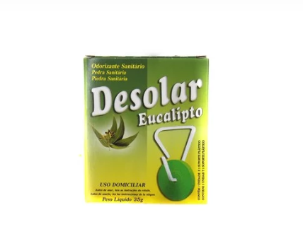 PEDRA SANIT. DESOLAR 35g (FRAGRÂNCIAS DIVERSAS) REF. 101480 PEDRA SANIT. DESOLAR 35g (FRAGRÂNCIAS DIVERSAS) REF. 101480