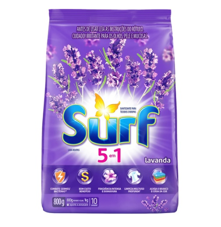SURF EM PÓ LAVANDA 800g – REF. 100663 SURF EM PÓ LAVANDA 800g – REF. 100663