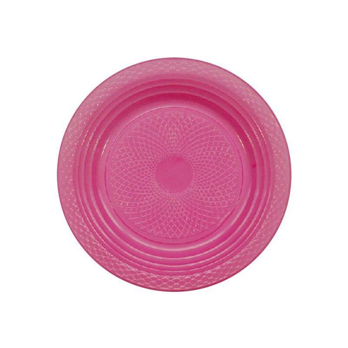 PRATO RASO DESCART. 15CM PINK – REF. 101152 PRATO RASO DESCART. 15CM PINK – REF. 101152