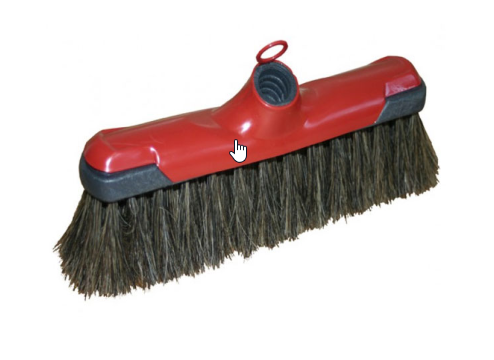 VASSOURA CRINA 30cm – REF. 100728 VASSOURA CRINA 30cm – REF. 100728