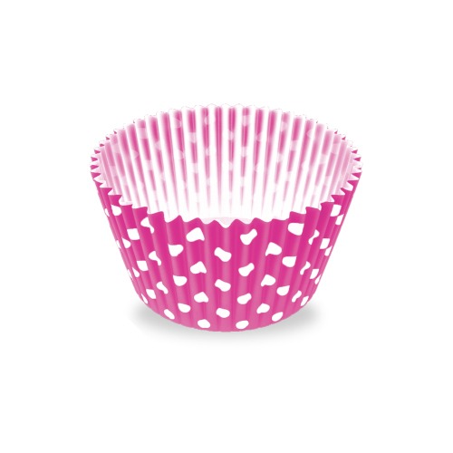 Forma-Papel-N6-Pink-c-Poa-Branco Forma-Papel-N6-Pink-c-Poa-Branco