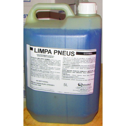 LIMPA PNEUS QUIMIBEL 5L – REF. 101359 LIMPA PNEUS QUIMIBEL 5L – REF. 101359