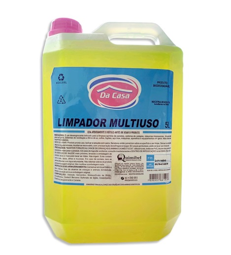LIMPADOR MULTIUSO DA CASA 5L – REF. 101202 LIMPADOR MULTIUSO DA CASA 5L – REF. 101202